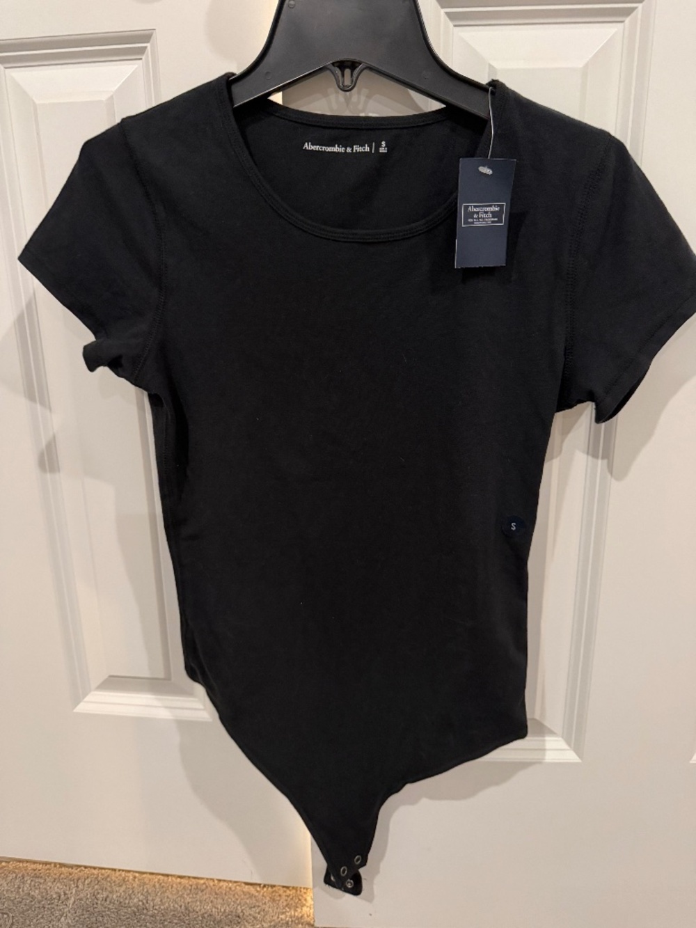 Abercrombie & Fitch black bodysuit Small NWT